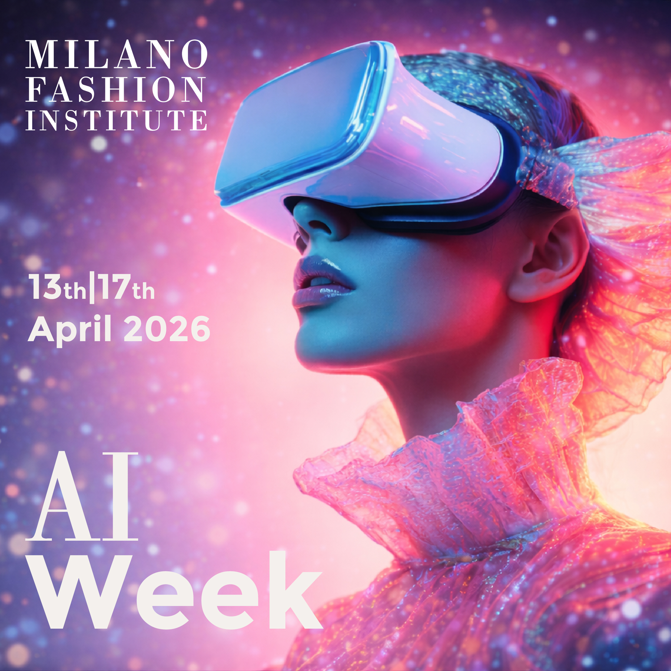 AI Week -  13|17 Aprile al Milano Fashion Institute